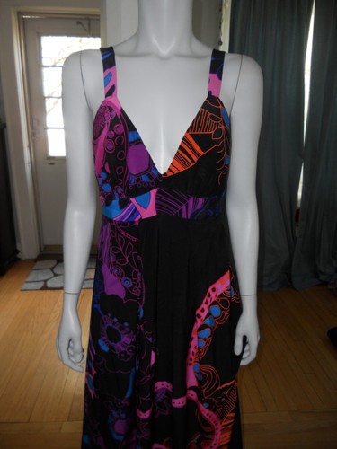 Maxi Vestido Largo TIBI de NY Ipanema Estampado en Seda 8 US $495 - Imagen 3 de 12