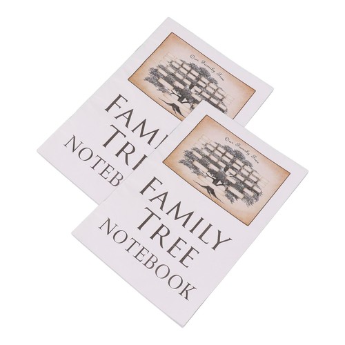 For Family History Notebook 16 Pages Double Sided For Family Tree Record Book - Imagen 5 de 12