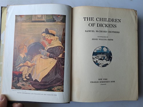Children of Dickens by Samuel McChord Crothers 1936 Jessie Wilcox Smith Illus. - Picture 4 of 8