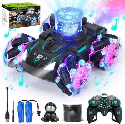 4WD RC Stunt Car 360° drehbar HD Projektion Drift Car mit Musik, WEIHNACHTSGESCHENK