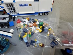 (LOT) LEGO City Police 60139 & 60136, 60129, 60130, AS-IS, Uncounted...