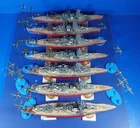 1/700 scale WWII Japanese Battleship Fleet w/ Fighter Planes Wargaming