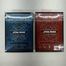 2 Packs STAR WARS PLAYING CARDS- Light & Dark Side, Rebellion & Empire Theory 11