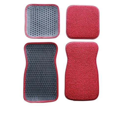 Floor Mats for 90-91 Chevrolet R3500 Crew Cab (FM10F FM18R) Cutpile 4Pc - Afbeelding 2 van 26