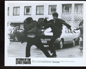 SONNY CHIBA in RETURN of the STREET FIGHTER Original 1974 8 x 10 Action Still vv