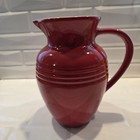 Le Creuset Stoneware 2 Quart Pitcher Cerise Cherry Red