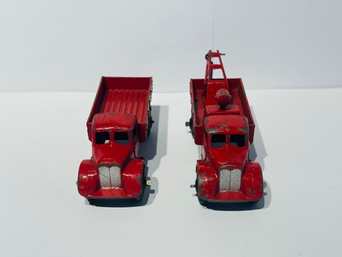 Dinky Toy 22c und 30e, Bergefahrzeug und Bedford Truck, Original, Vintage. - Bild 2 von 6