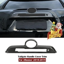 Carbon Fiber Rear Trunk Tailgate Handle Cover Trim For 4Runner 2010+ Accessories