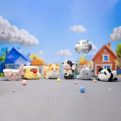 GONG Original Roaming Series Plush Toy Car Round2 Blind Box