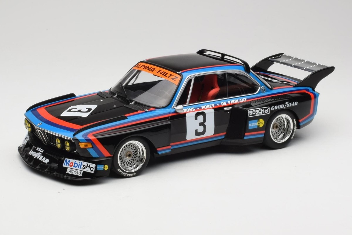 BMW 3.5 CSL #3 6hrs Silverstone 1976 De FIERLANT 1/18 MINICHAMPS