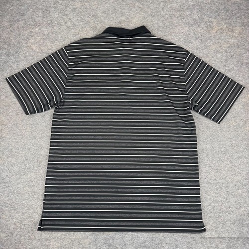 Polo Nike Golf Dri Fit Performance a righe nera tasca uomo media M - Foto 7 di 10