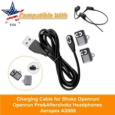 Charging Cable for Shokz Openrun/Openrun Pro&Aftershokz Headphones Aeropex AS800