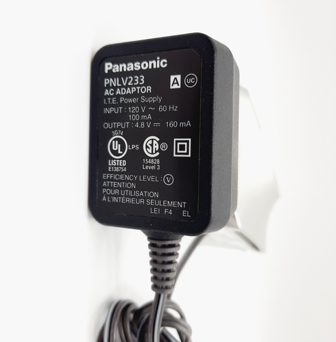 Panasonic PNLC1056 Silver Charging Dock w/ PNVL233 AC Adapter, Tested Working - Picture 2 of 4