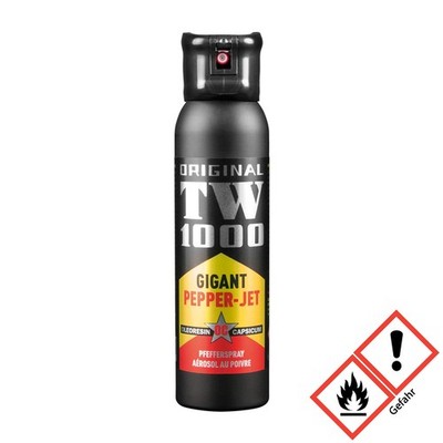 TW1000 Gigant Pepper-Jet 150 ml Pfefferspray Tierabwehrspray Selbstverteidigung