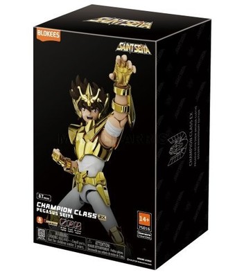 BLOKEES 75016 Saint Seiya Champion Class Pegasus Seiya EX 40th Anniversary