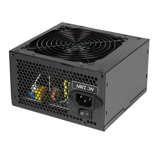 ACE Black 500W PSU Desktop PC Power Supply Unit Quiet 120mm Fan Desktop ATX UK - Picture 9 of 18