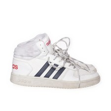 Adidas, Basketballschuhe, Größe: 43 1/3, Weiß/Schwarz, Unisex (Erwachsene) #gHD