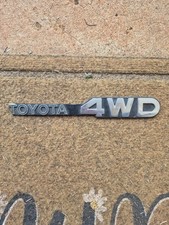 Toyota Oem 1970-1980s Pickup Hilux Truck 4wd Fender Emblem Badge Logo Plate