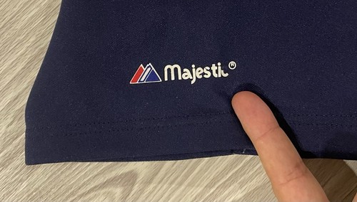 Camiseta de béisbol vintage de los Atlanta Braves azul majestuosa hecha en EE. UU. para hombre talla XL - Imagen 5 de 6