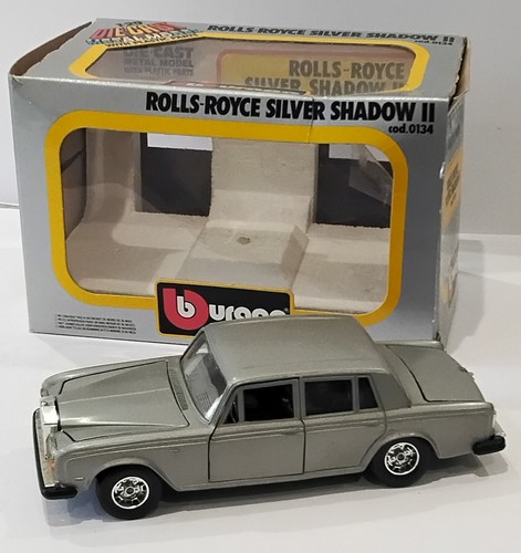 Burago RARE 1/29 Scale Rolls Royce Silver Shadow 11 COD 0134 - Picture 1 of 13