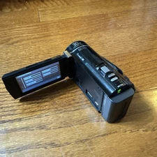 Sony Handycam HDR-CX210 5.3MP 30x Camcorder *Tested  with Battery no SD Card*