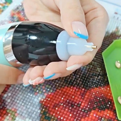 DIY Craft Wireless Electric Diamond Art Painting Stift für Diamantmalerei Werkz - Bild 5 von 14