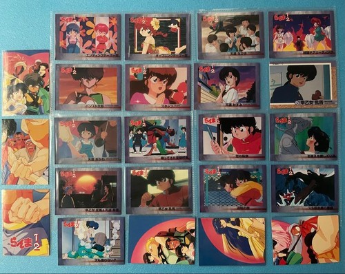 Ranma 1/2 trading card Lot 23 set Akane rare retro Rumic Japan m635 - Picture 3 of 4