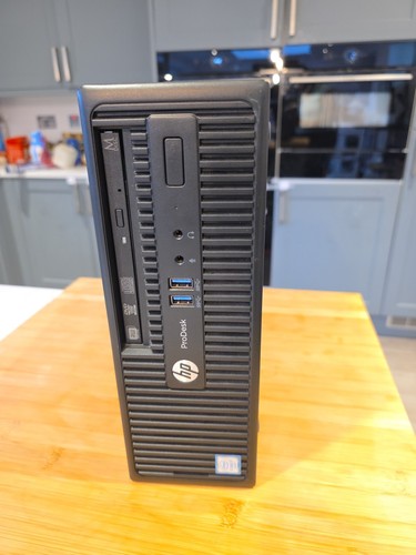 HP Prodesk 400 G3 SFF i3 6th 16GB 480GB SSD AMD R7 430 2GB Wi-Fi WIN 11 Pro - Picture 2 of 6