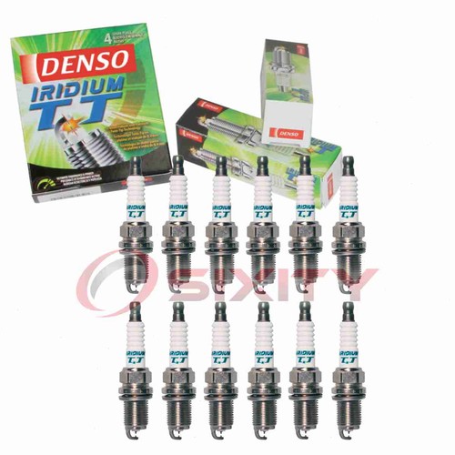 12 pc Denso Iridium TT Spark Plugs for 2004-2008 Chrysler Crossfire 3.2L V6 dy - Bild 1 von 5
