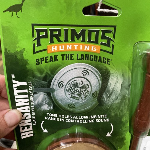 PRIMOS HENSANITY Hunting Tone Control Turkey Pot Call W/ Frictionite - NIB - Picture 2 of 5