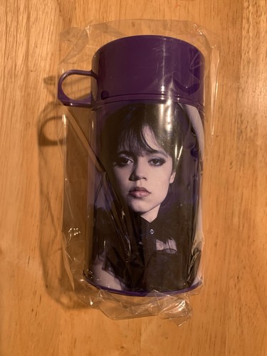 Wednesday Addams Brotdose mit Getränkebehälter NEU - Bild 5 von 6