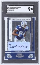 Autographed DeMarcus Ware Cowboys Football Slabbed Rookie Card Item#14323032 COA