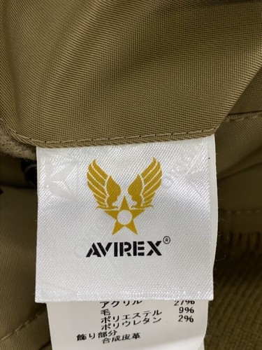 Avirex Flight Jacket/L/Nylon/Khaki/783-2252006// 12311 - Picture 3 of 6