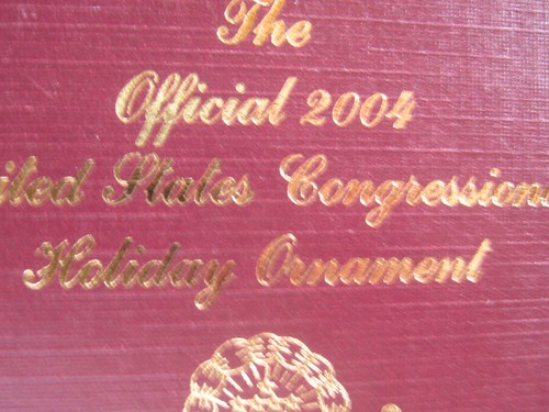 5 offizielle Weihnachtsschmuck des US-Kongresses ~ 2004/2005/2006/2007-8 - Bild 7 von 12