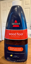 Bissell Crosswave  Spinwave Wood Floor Cleaning Formula 32 oz Lemon  Sealed