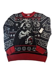 Star Wars Men s Size 2XL 50/52 Darth Vader Ugly Christmas Sweater New Black