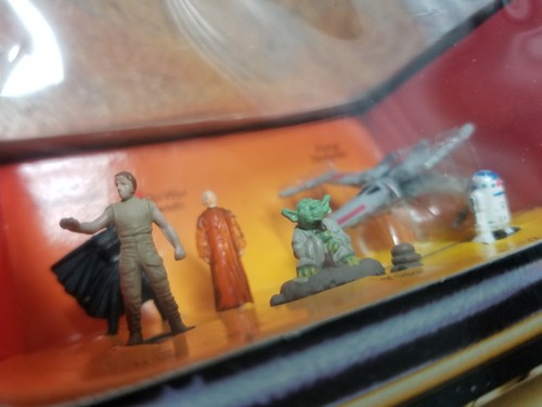 STAR WARS Micromáquinas DAGOBAH Figuras DARTH VADER Yoda Luke SKYWALKER R2D2 Ben - Imagen 5 de 9