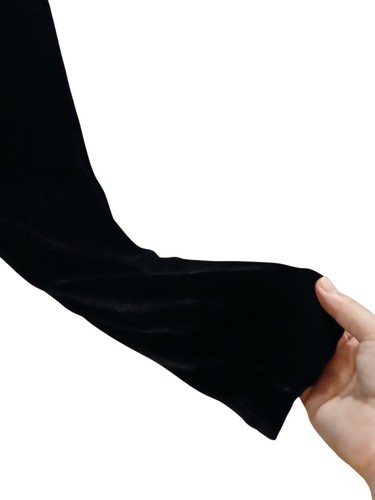 J Jill Silk Blend Velvet Black Blazer Womans Plus 2x Classic Minimalist - Picture 5 of 12