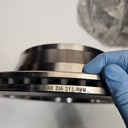 2 pc PowerStop AR8658 fit Cadillac 07-19 Escalade Rear Autospecialty Brake Rotor - Picture 6 of 8