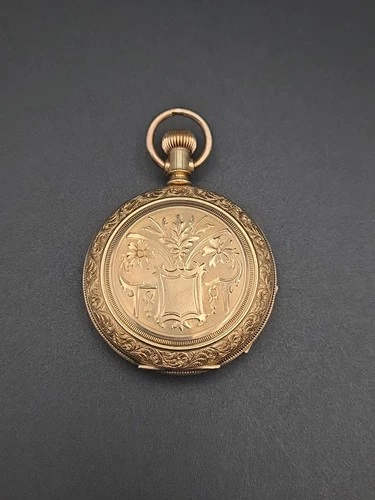 1891 Elgin  Pocket Watch - Model 1, Grade 95, 6s, 7j - For Parts/Repair