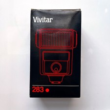 Vivitar 283 Auto Thyristor Flash - With Box - No Battery Holder