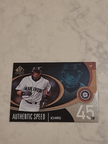 2007 SP Authentic- Ichiro AUTHENTIC SPEED #AS-26 MARINERS - Picture 1 of 2