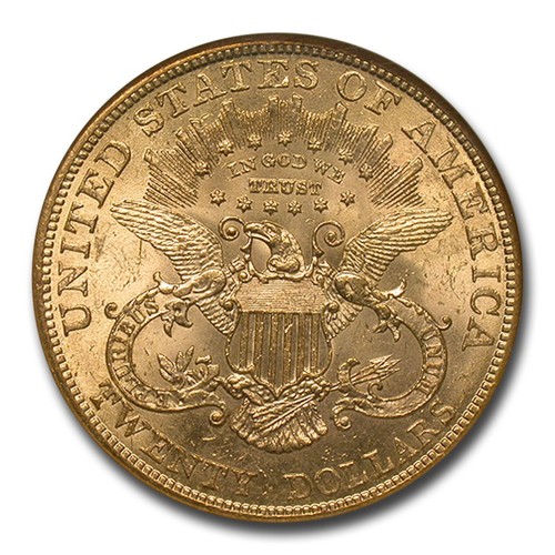 1904 $20 Liberty Gold Double Eagle MS-60 NGC - Picture 3 of 3