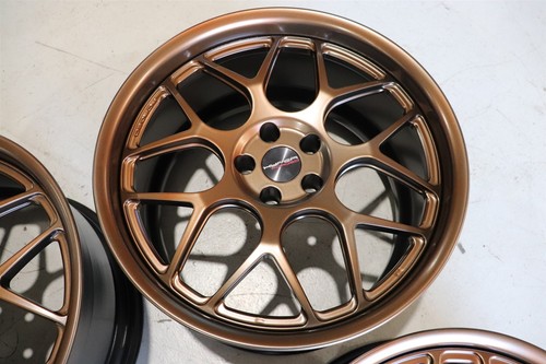 Lamborghini Gallardo Bronze Hyper Forged Wheel Rim Set 21" x 8.5" 11" J215 - Picture 11 of 13