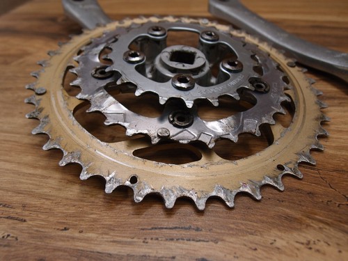 MTB crankset Sugino VIA Japan 22/32/44 T 175 mm - Picture 6 of 20