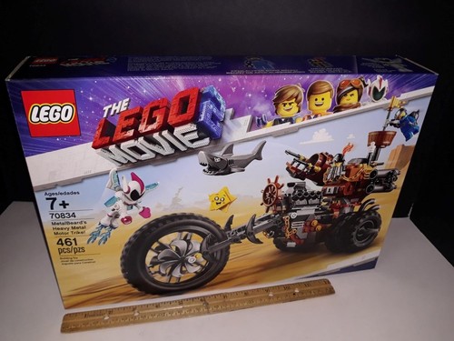 Lego Movie Metalbeard's Metal Motor Trike - Lego 70834 - Sealed Box - 461 Pieces