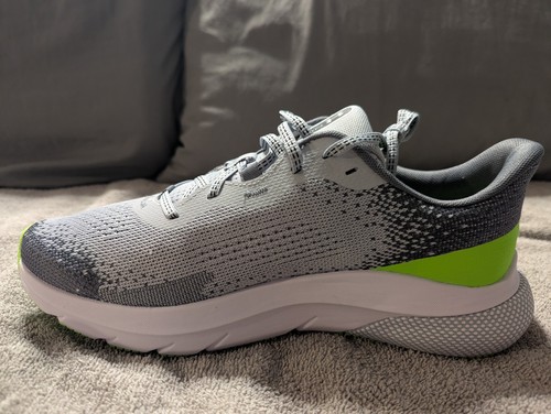 Brandneu Under Armour HOVR Turbulence 2 Herren Größe 10 grau/grün - Bild 7 von 11