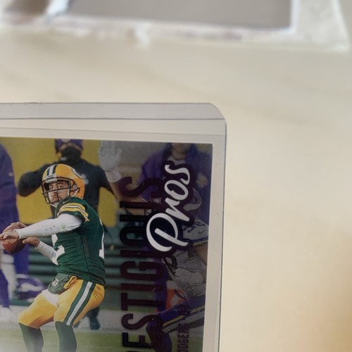 2021 Prestige Football Xtra Point Purple Aaron Rodgers Prestigious Pros /149 - Picture 6 of 7