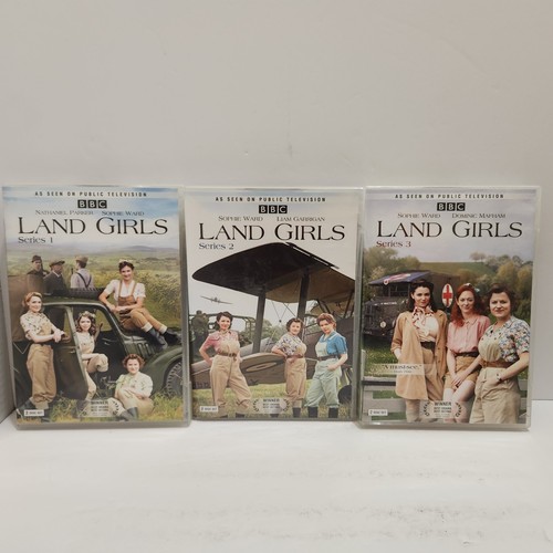 LAND GIRLS: DIE KOMPLETTE SERIE DVD STAFFELN 1 2 3 BBC PBS 6 DISCS SEHR GUTER ZUSTAND KOSTENLOSER VERSAND 