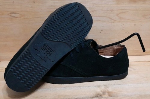👞KALSO: EARTH "FAROE LOKAH" SCHWARZE WILDLEDERSCHUHE NEGATIVER ABSATZ HERREN 9,5 NEU!!!👞 - Bild 6 von 6